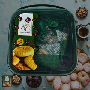 Mama Maamoul Pistachio Filled Cookies – Premium Arabic Date Biscuits